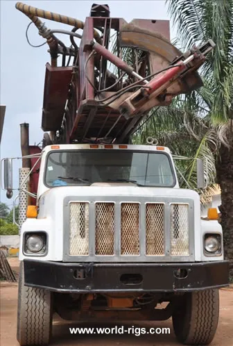 Used Ingersoll-Rand T3W Drill Rig in West Africa